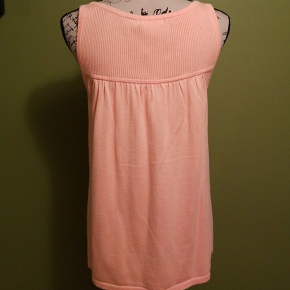Pale Orangey-Pink Knit Tank *NWT* - Picture 5 of 8